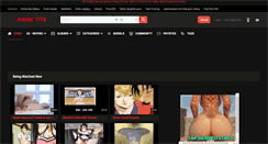 Desktop Screenshot of animetits.com